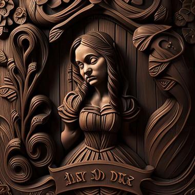 3D model Alice Madness Returns game (STL)